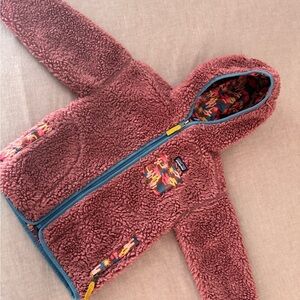 Patagonia Kids 5T retro X Fleece hoody